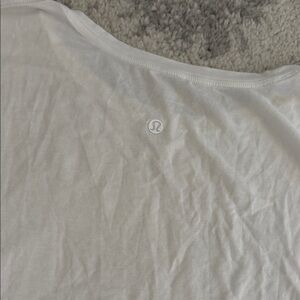 lululemon athletica White Crop Top